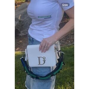 DSQUARED2 2-Way Flap Bag with Padded Extendable & Removable Strap